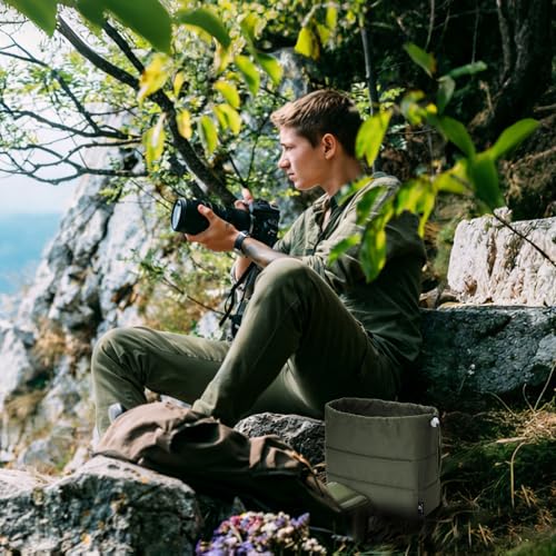 Koolertron Waterproof DSLR Camera Bag with Removable Insert, Adjustable Compartments, Fits in Camera Bags - Protective Case for DSLR/SLR Cameras & Accessories - color: Green