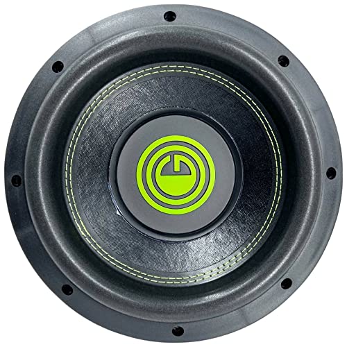 Gravity 1x 10 Inch 2000 Watt Car Audio Subwoofer w/ 4 Ohm DVC 10" Sub - Single - Feature Dual Voice Coil, Thick Magnet, Design for Car, ATV, Van, High Performance Car Show - size: 10 inch GW 4Ω