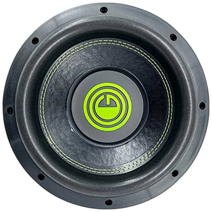Gravity 1x 10 Inch 2000 Watt Car Audio Subwoofer w/ 4 Ohm DVC 10" Sub - Single - Feature Dual Voice Coil, Thick Magnet, Design for Car, ATV, Van, High Performance Car Show - size: 10 inch GW 4Ω