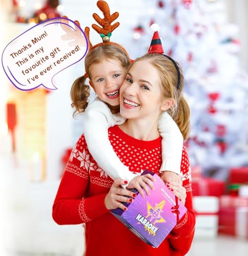 YLL Karaoke Machine for Kids, Toy Birthday Gifts for Girls Ages 4-12 Years - color: Orange