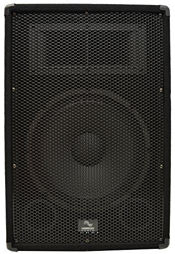 Harmony Audio 12" Passive DJ Speakers with Stands Pair 450W PA Cabinets | Includes Speakon to jack cables, rugged 2-way build, full live sound package for bands clubs and mobile events, 12 inch size