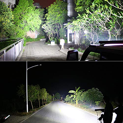 AUXTINGS 18 inch 252W Triple Row 7D Spot Flood Combo Beam LED Light Bar Waterproof LED Work Driving Lights for Vehicle Off Road Jeep ATV AWD SUV 4WD 4x4 Pickup - size: 18 inch 3 row