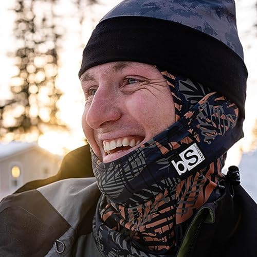 BLACKSTRAP Hood Balaclava Face Mask – Cold Weather Ski Mask, Breathable, Moisture-Wicking, and Helmet-Compatible - color: Commando Storm