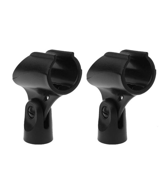 2 Pack Wireless Microphones Clip Holder Clamp for Shure Vocal Microphone Handheld wa371 Blx28 PGX SLX
