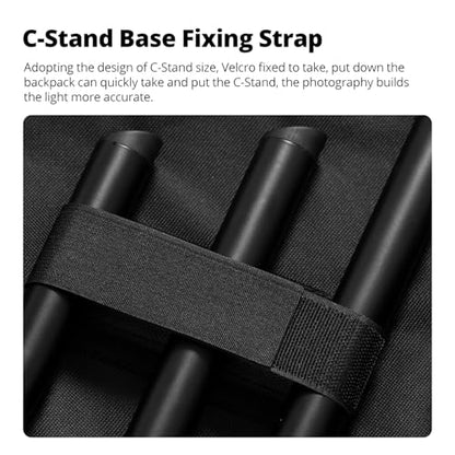 AMBITFUL PB20 Heavy-Duty Carrying Case for C-Stand/Tripod | Waterproof Tote Bag, for Light Stands, Boom Arms, Fishing Rods & Scopes, Photography & Fishing, Heavy-Duty Protection