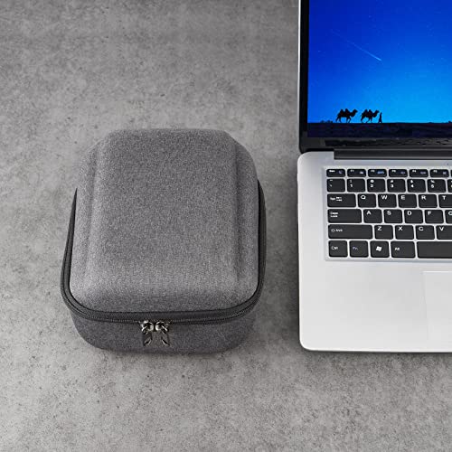Geekria for Creators Microphone Case Compatible with Fifine AmpliGame A6V, A6T, A6B, A6W, A6TB, A6TP, A6VB, A6VW, Hard Shell Mic Carrying Case, Travel Protective Bag with Cable Storage