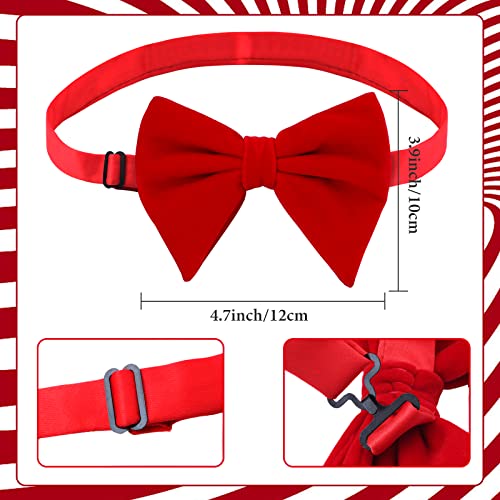 Keymall Waiter Costume Kit-Soda Jerk Costume Kit-Including 3 Pieces Hat Apron Bow Tie For Halloween 1950s Theme Costume - color: Set a