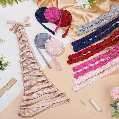 BENECREAT 1 Set Wedding Dress Zipper Replacement, Midnight Blue Adjustable DIY Craft Wedding Dress Accessories for Prom Dress Strap - color: Midnight Blue