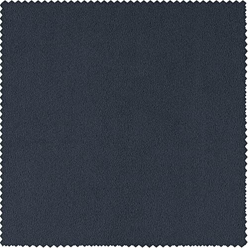 HPD Half Price Drapes Signature Grommet Blackout Velvet Curtains 96 Inches Long Heat & Full Light Blocking Blackout Curtains for Bedroom & Living Room (1 Panel), 50W x 96L, Midnight Blue - color: Midnight Blue, size: 50"W x 96"L (Pack of 1)