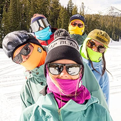 BLACKSTRAP Hood Balaclava Face Mask – Cold Weather Ski Mask, Breathable, Moisture-Wicking, and Helmet-Compatible - color: Canvas Gray