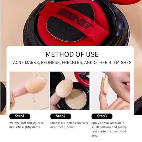 MAANGE 30pcs Professional Makeup Brush Set With Velvet Bag&5pcs Beauty Blender&2pcs Makeup Remover Puff&5pcs Triangle Powder Puff&3pcs Mini Thumb Puff&Toiletry Bag&2pcs Cleaning Mat (Blacksliver) - color: 49pcs-Blacksliver