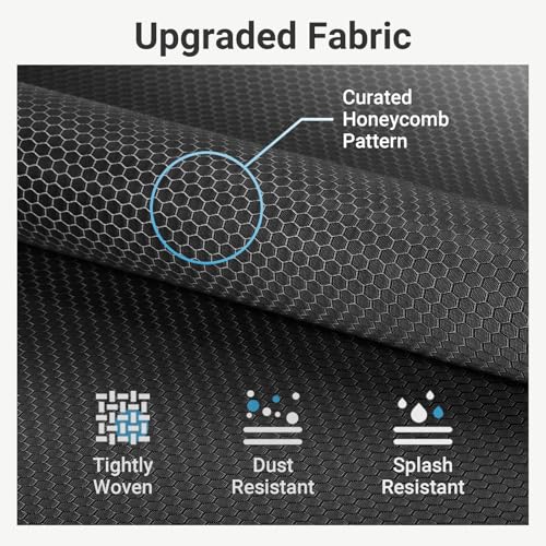 VIPEK R4C Portable Closet Rolling Clothes Rack with Wheels & Zippered Cover | Black Upgraded Fabric Cover, Lockable Wheels, 4 Adjustable Shelves, 2 Hanging Rods, Metal Porable Garment Rack for Bedroom - color: Black Rack with Black Cover, style: R4C