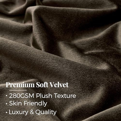 Brown Velvet Pinch Pleated Curtains: 84 Inches Long 2 Panels Set Luxury Living Room Darkening Thermal Insulated Drape with Hooks- Elegant Soundproof Noise Reducing Back Tab Window Curtain for Bedroom - color: Pinch Pleated | Brown, size: 40"W x 84"L (Pack