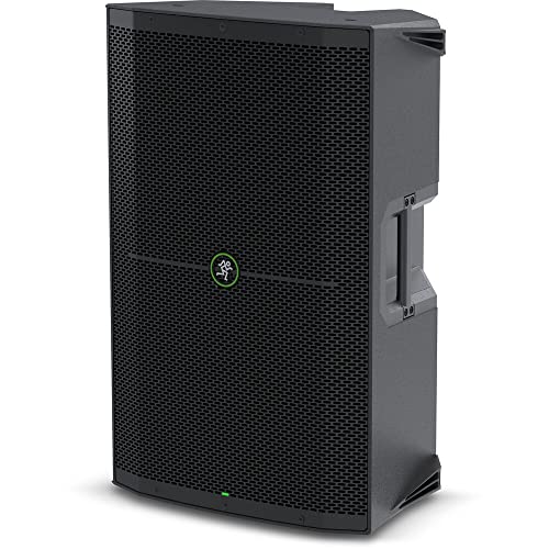 Mackie Thump215XT 1400W 15" Powered PA Loudspeaker System (DSP and Bluetooth) Bundle with with Auray Speaker Stand and 51" Stand Bag Plus 20" XLR-XLR Cable