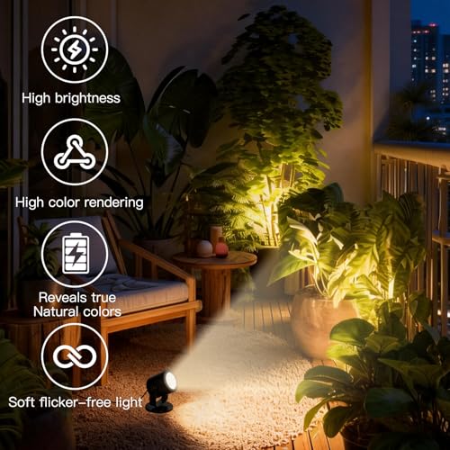 TAYSING LED Spotlight Indoor 5W USB Powered 360 Degree Rotating Mini Display Accent Light for Pictures Paintings Plants Shelves Cabinet Showcase, 2 Pack Soft White 3000K - color: Soft White