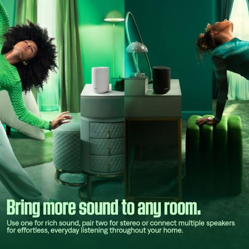 Bose New Lifestyle Ultra Speaker, Wireless Home Speaker, TrueSpatial Audio, CleanBass, AirPlay & Google Cast, White Smoke - color: White, size: Pack of 1