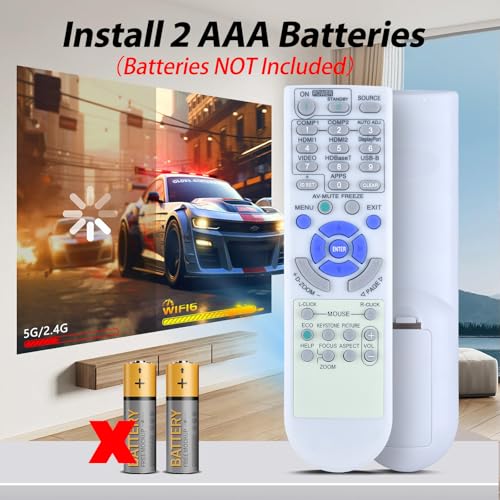 RD-472E New Replaced Remote Control fit for NEC Projector P502H P452H P502W P452W P554U P474U P554W P474W P604X P603X NP-P603X NP-P502H NP-P452H NP-P502W NP-P554U NP-P474U NP-P554W NP-P474W