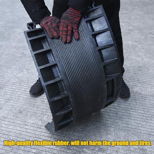 5-Channel Extensible Cable Protector Ramp, Floor Cord Cover - size: 5-Channel (2 Pack)