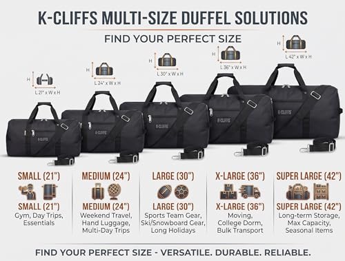 Heavy Duty Cargo Duffel Large Sport Gear Drum Set Equipment Hardware Travel Bag Rooftop Rack Bag - color: Black, size: 24" x 12" x 12"
