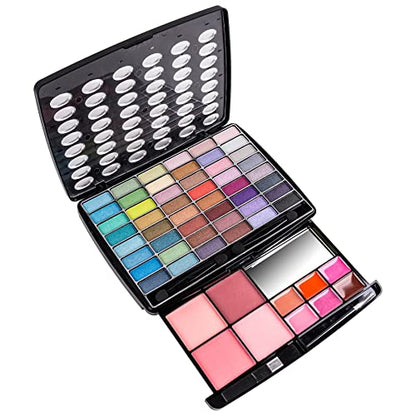 SHANY Glamour Girl Makeup Kit Eyeshadow Beauty Palette with Eye shadows, Blushes, Lipstick Lip-gloss, Make up Mirror, Cosmetics applicators, Premium Gift Packaging - Glamour - color: GLAMOUR