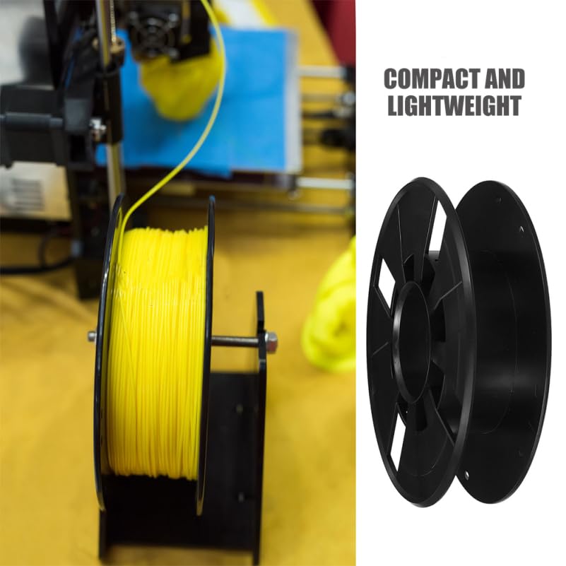 TEHAUX 2Pcs Cord Storage Reel for 3D Printer Filament 0.25kg Plastic Cable Extension Cord Reels for Home School Studio Organization