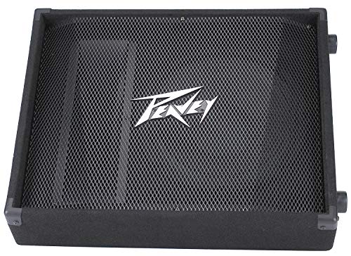 Peavey PV 12M 2-Way Floor Monitor, Sunburst, 12 Inch - size: 12 Inch