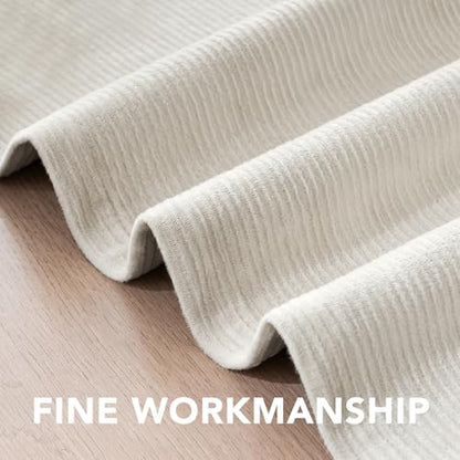 H.VERSAILTEX Velvet 100% Blackout Curtains for Living Room Full Light Blocking Curtains Thermal Insulated Room Window Drapes Soft Luxury Curtains Grommet Top 2 Panels (55" W x 63" L, Natural) - color: Natural, size: 55"W x 63"L (Pack of 2)
