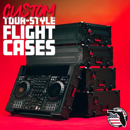 Gator Cases ONYX Series Flight Case with Platform Designed for Pioneer DJ OPUS-QUAD with Reccessed Twist Latches and Rubber-Gripped Handles (G-ONYX-OPUSQUAD) - style: Pioneer Dj Opus-quad