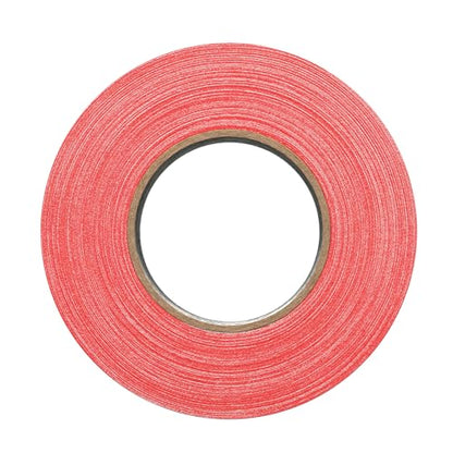 2" Pro Gaff Gaffers Tape 55 yards length red matte. Premium Heavy-Duty Gaffers Tape trusted by professional Gaffers. Made in the USA. Holds Tight, Easy to remove. (Pack of 24)