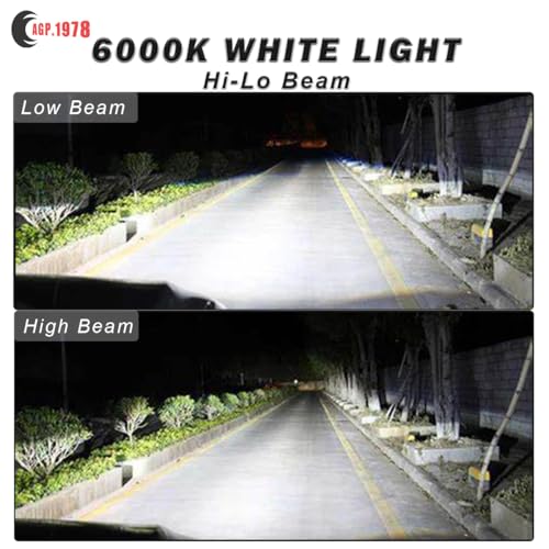 Par 36 LED Tractor Work Light Replace OEM: 267185, 70267185 Compatible with John Deere 1020, 1520, 1530, 2010, 2020 with Rubber Housing (Hi-Lo Beam / 24W) - style: Hi-Lo Beam / 24W