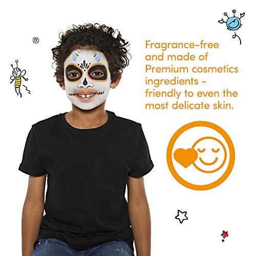 Snazaroo Classic Face and Body Paint, 18.8g Pot, Beige Brown | Non-Toxic Hypoallergenic, Safe, Washable, Face & Body Paint for Halloween, Cosplay Costumes, Dress Up, Parties and Festivals - color: Beige Brown, style: 18.8g (0.66-oz) Pot