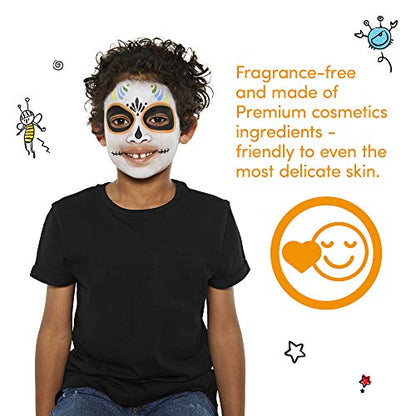 Snazaroo Classic Face and Body Paint, 18.8g Pot, Beige Brown | Non-Toxic Hypoallergenic, Safe, Washable, Face & Body Paint for Halloween, Cosplay Costumes, Dress Up, Parties and Festivals - color: Beige Brown, style: 18.8g (0.66-oz) Pot