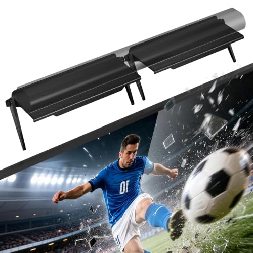 WALI Universal Soundbar Mount, 2 Pieces No Drilling TV Top Shelf - color: Black, size: 11.8" x 4.7"