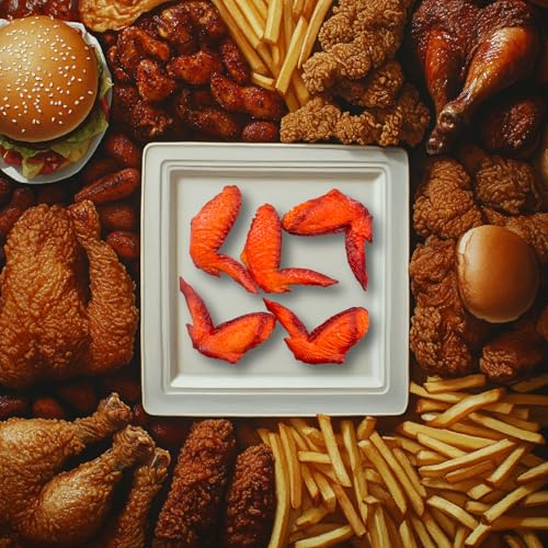 5 Pcs Simulated Chicken Legs Wings Fake Food Model Lifelike Fake Fried Chicken Kitchen Home Party Decoration Display Photography Props (Chicken Wings) - color: Chicken Wings