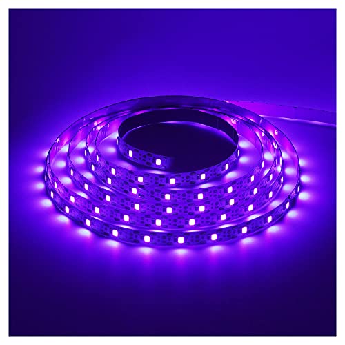 USB Black Light Strip, 6.6ft 10W UV LED Blacklight String Lights, 395-400nm, DC 5V, 120 Lamp Beads, Glow in The Dark for Halloween, Birthday, Party, Fluorescent Poster, Room, Bedroom Decoration - size: 6.6ft Strip