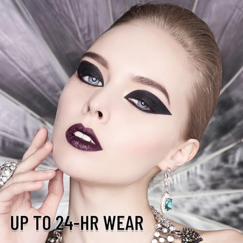 UCANBE Black Single Eyeshadow Palette, Highly Pigmented Matte Eye Shadow Powder, Professional Long-Lasting Waterproof Makeup Palette - color: 13 Black