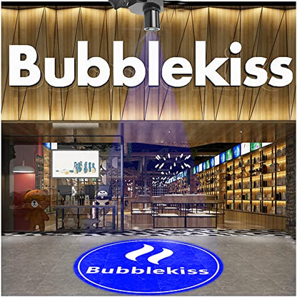 35W LED Logo GOBO Projector Ip67 Waterproof DJ Effect Light Including Free Custom Glass GOBO to Project Image for Hotel Company Store Wedding Advertising Indoor and Outdoor Use (35W)