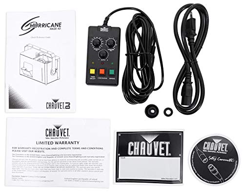 Audiosavings Bundle: Hurricane Haze 4D DMX Water Based Haze Machine Hazer w/Remote+Timer Bundle with (2) HFG HF-G Gallon of Performance Haze Juice Fluids Replaces (3 Items)