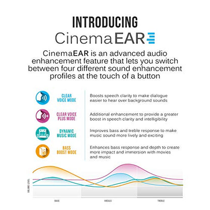 MEE audio Matrix Cinema Bluetooth Wireless Over-Ear High Resolution Stereo Headphones with aptX Low Latency for Improved Lip Sync & CinemaEAR Audio Enhancement for Clearer Sound in Movies and TV Shows - style: Low Latency Headphones Only