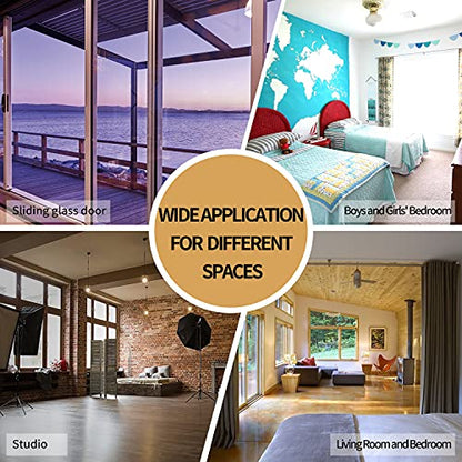 BONZER Room Divider Blackout Curtains, Wide Wall Screen Partitions | Room Darkening Noise Reducing Window Treatment Drapes for Bedroom, 84L x 70W Inch (7L x 5.8W ft), 1 Panel, Cream - color: Cream, size: 70"W x 84"L (Pack of 1)