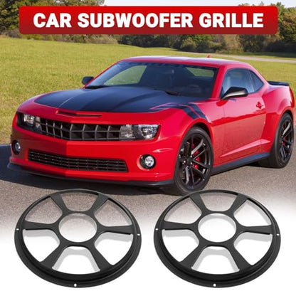 12'' Speaker Grill Cover 12 Inch Diameter Iron Subwoofer Grill Cover - size: 12‘’ Speaker Grill