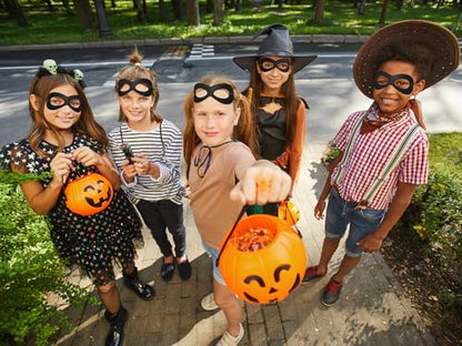 Superhero Black Eye Masks - Felt Halloween Dress Up Masks, Adjustable Black Masks with Elastic Rope - Great Party Cosplay Accessory - for Superhero Bandit Thief Adult Kids(4 Pcs) - style: 4 Pcs