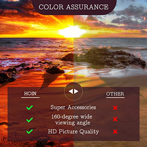 Portable Projector Screen Stand Outdoor: Movie Projection Screen 80 inch 4K HD16:9 Outside Screen with Carry Bag for Home Theater Backyard Cinema Travel Foldable Anti Crease - size: 80 inch