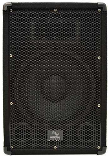 Harmony Audio Venue Series 10" Passive PA Speakers Pair with Tripod Stands | Complete dual live sound rig, quick setup for gigs, rugged portable cabinets, ideal for bands DJs and events, 10 inch size
