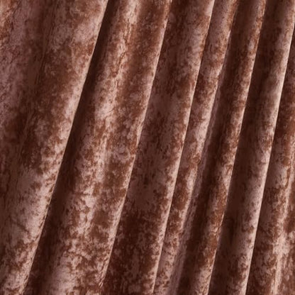 Dusty Pink Velvet Curtains 96 Inches, Super Soft Light Dimming Drapes for Nursery Girls Bedroom Elegant Thermal Insulated Panels with Energy Saving Design, W52 x L96, 2 Panels - color: Dusty Pink, size: 52"W x 96"L (Pack of 2)