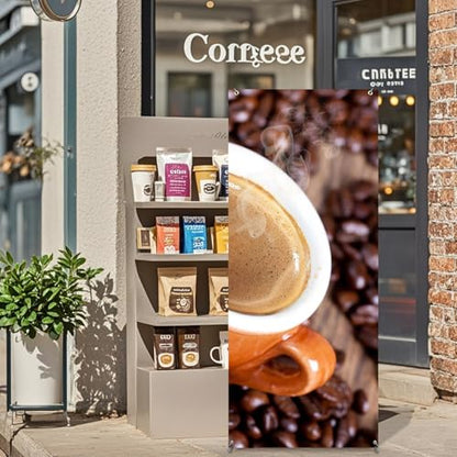 USCNC X Banner Stand Adjustable Fit Banner 23 x 63 to 32 x 78 Inch(STAND ONLY), Portable Travel Bag,Bigger,MoreAdaptableAdvertising,Stores, Tradeshow,Restaurant,Event,Birthday& Party (1 Pack) - size: 1 Pack