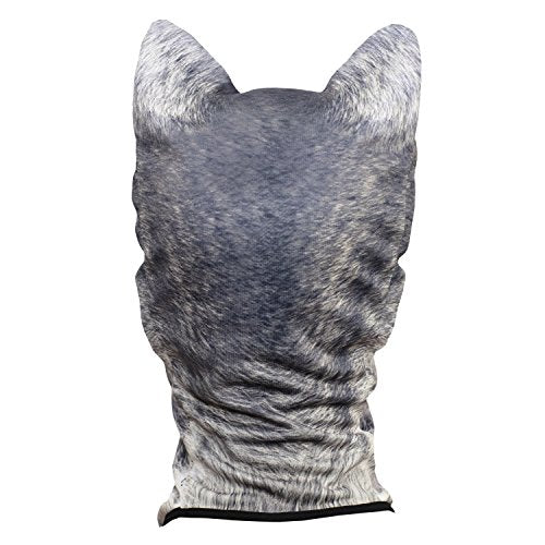 WTACTFUL 3D Animal Ears Balaclava, Breathable Face Mask for Halloween | Stand-Up Ears, Windproof Dustproof, Quick-Dry, No Fade Print, Soft, for Music Festivals Raves Ski Snowboard Moto Party - color: Racoon Meb-16
