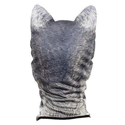 WTACTFUL 3D Animal Ears Balaclava, Breathable Face Mask for Halloween | Stand-Up Ears, Windproof Dustproof, Quick-Dry, No Fade Print, Soft, for Music Festivals Raves Ski Snowboard Moto Party - color: Racoon Meb-16