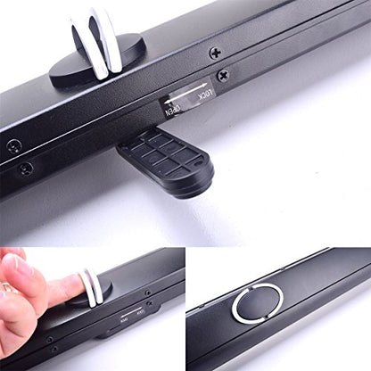 Cocar P1-SN50 50 inch Portable Projection Screen for Mini/Professional LED/LCD/DLP Projector Self Standing Pull-Out Style Indoor Outdoor Home Cinema - 4:3/16:9 Compatiable - size: 50" Screen 4:3