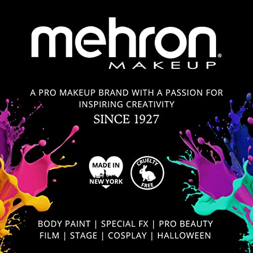 Mehron Makeup Paradise AQ - FOXY, Water-Activated Face & Body Paint - color: Foxy, size: 1.4 Ounce